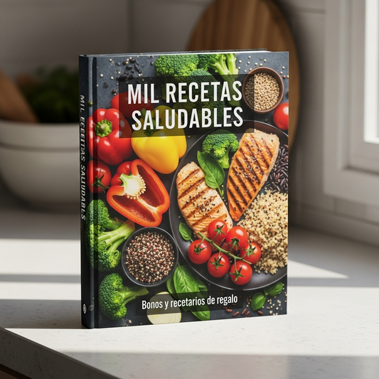 Libro Recetas MilSalud+ 3 Bonos + 5 Regalos 🎁